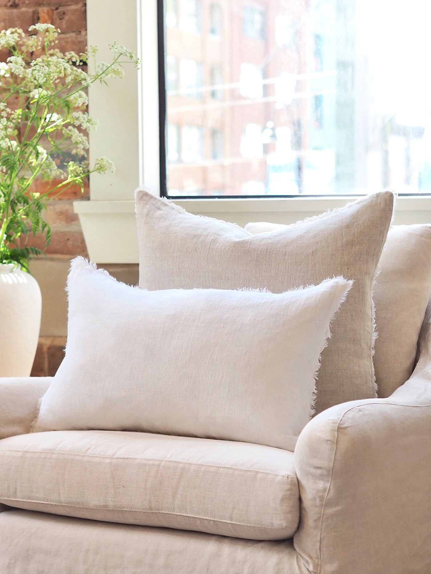 Lina Oat Pillow - The Cross Decor & Design
