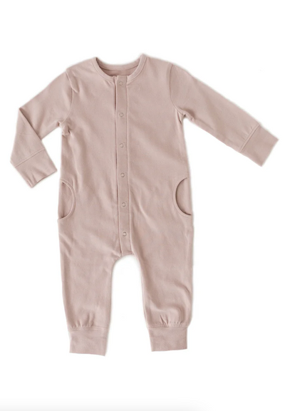 Pale Pink Essentials Romper - The Cross Decor & Design