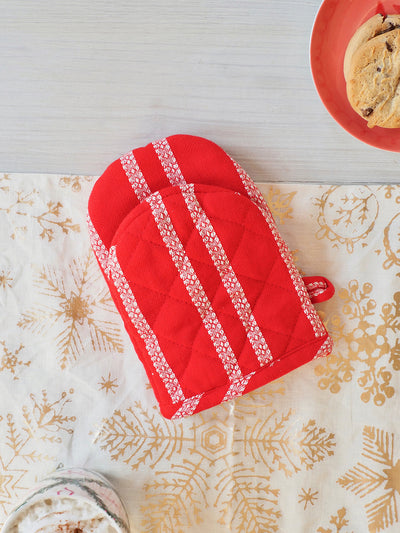 Christmas Enchanting Half Mitt