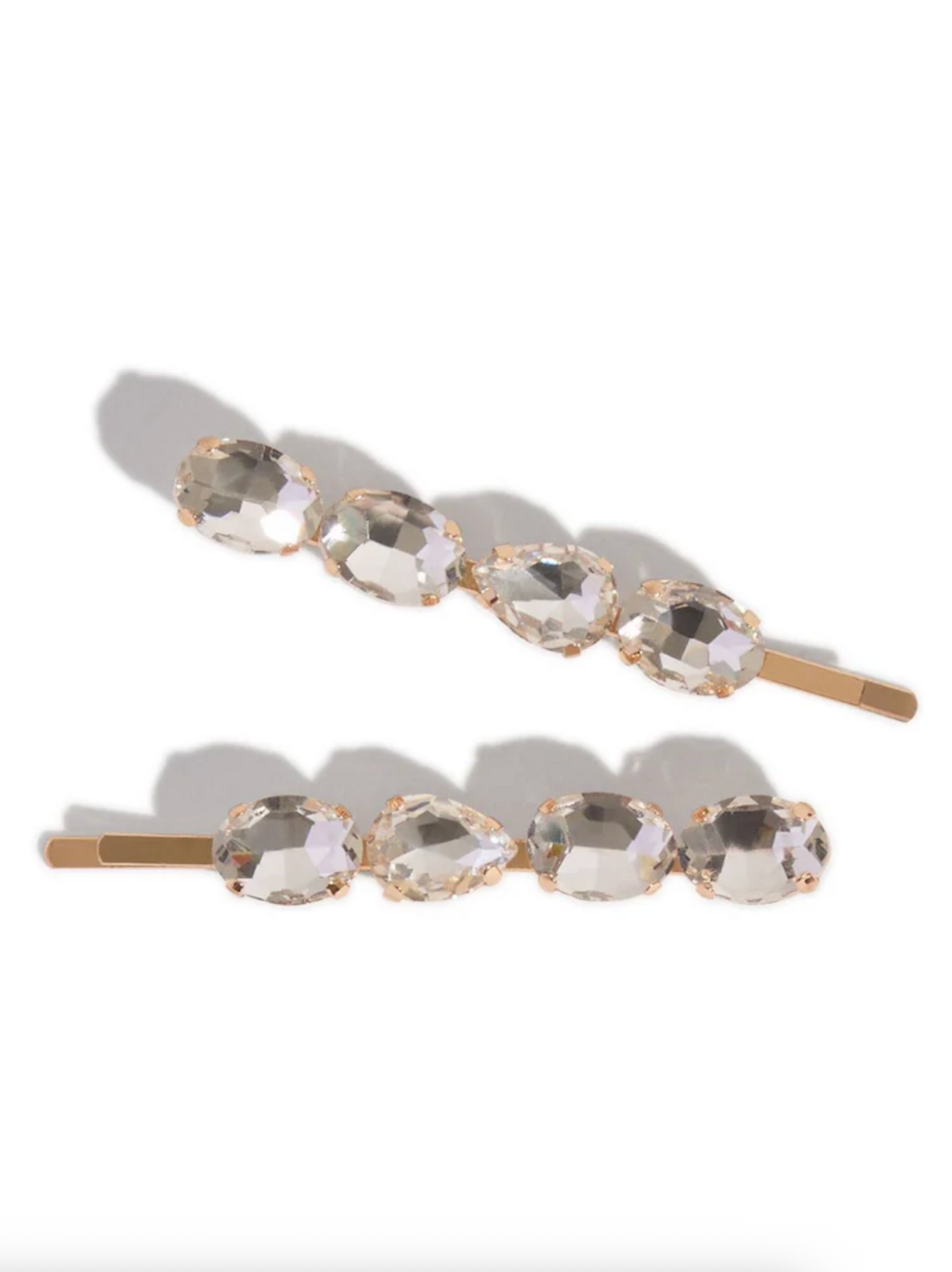 Holiday Gemstone Bobby Pins 2pc Set