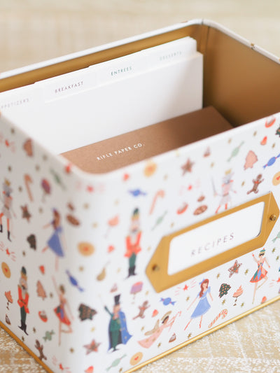 Nutcracker Recipe Tin
