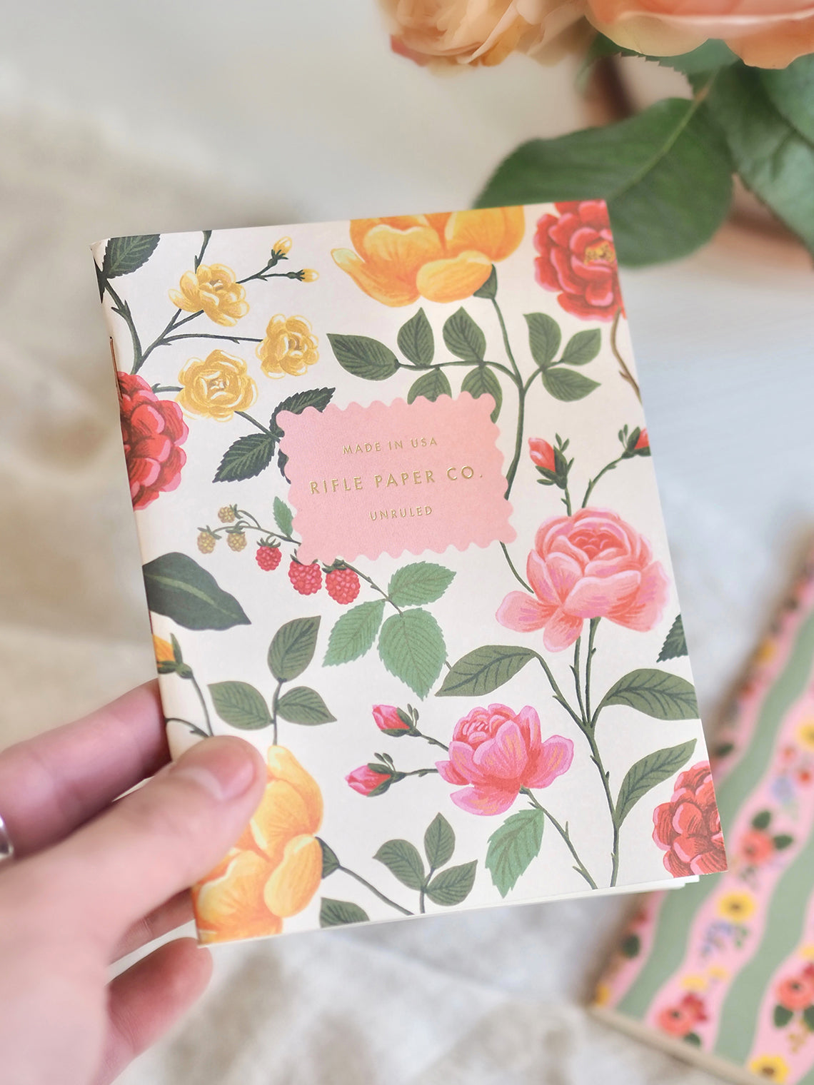 Roses Notebooks Assorted Set of 3 - The Cross Decor & Design