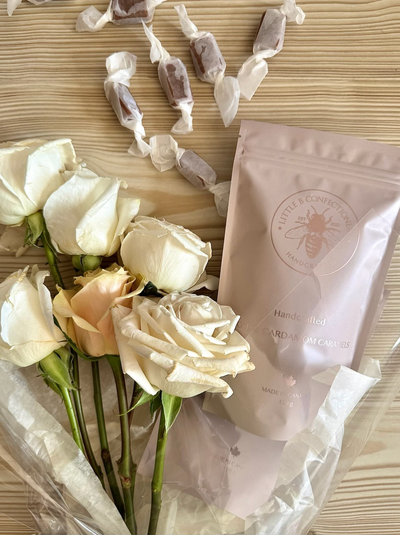 Rose & Cardamom Caramels 120g - The Cross Decor & Design