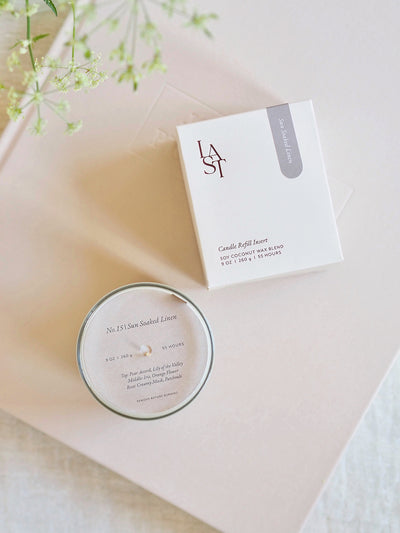 No. 15 Sun Soaked Linen Candle - The Cross Decor & Design