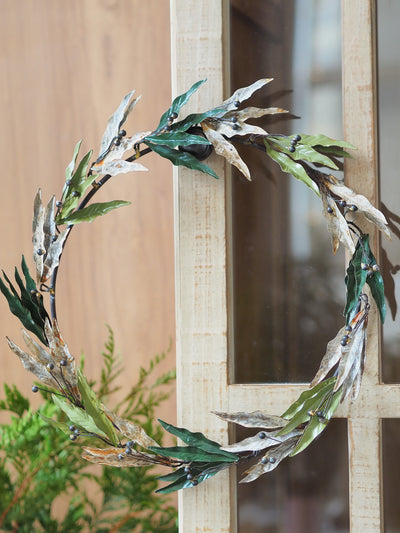 Metal Toleware Wreath