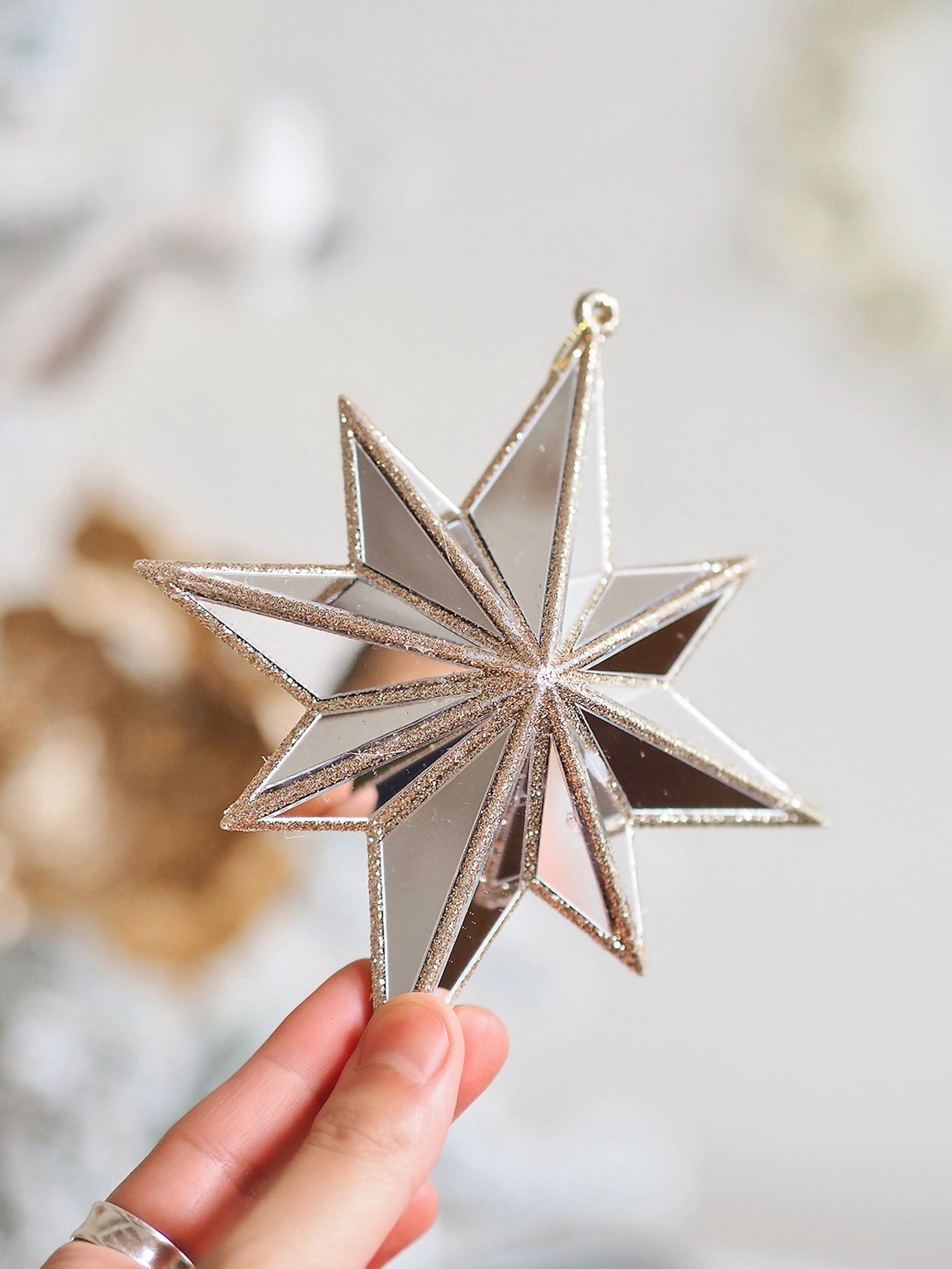 Mirrored Star Ornament
