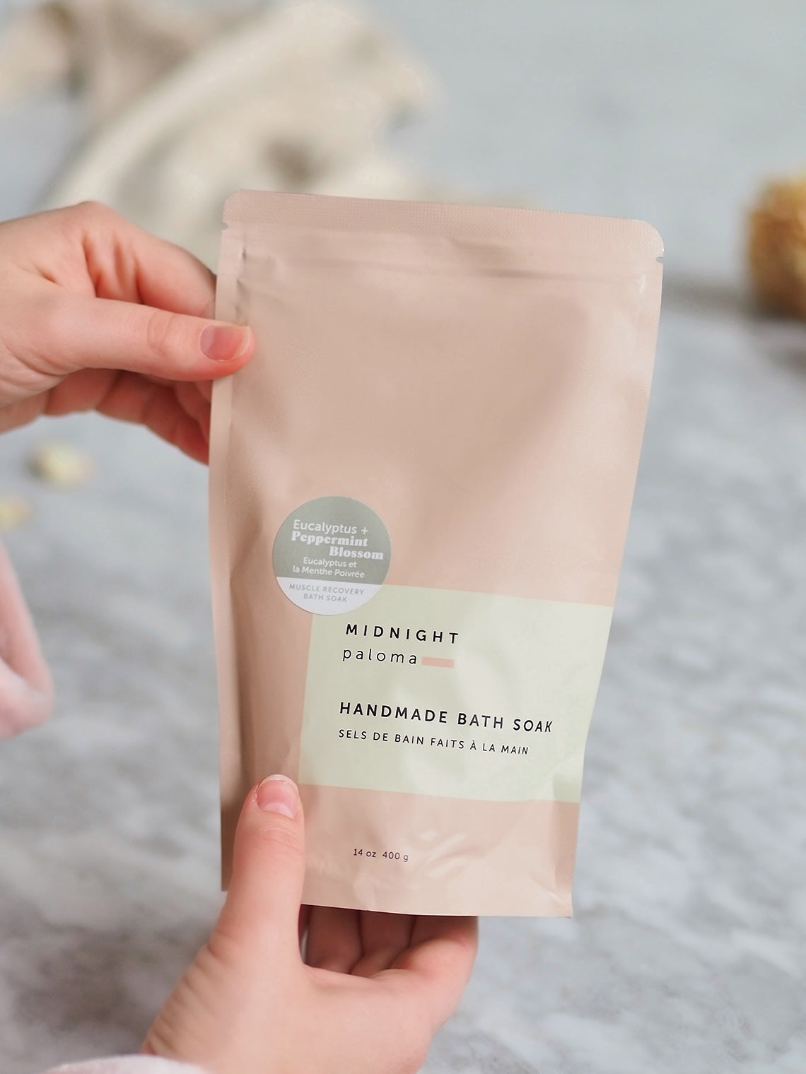 Eucalyptus & Peppermint Blossom Bath Soak 14oz