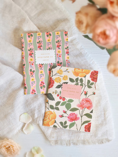 Roses Pocket Notebooks Set of 2 - The Cross Decor & Design
