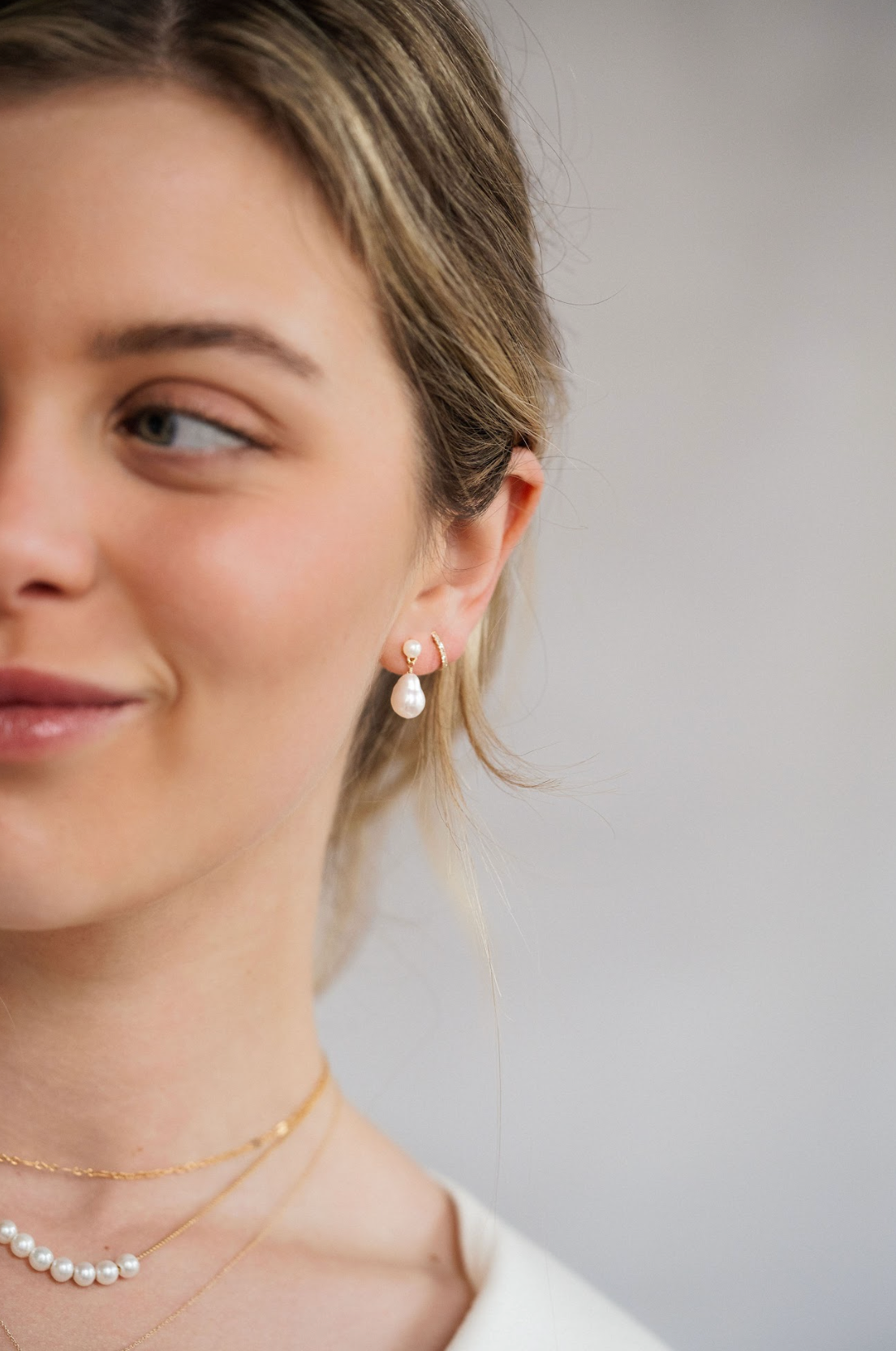 Diamond Mia Earrings | 14K Gold - The Cross Decor & Design