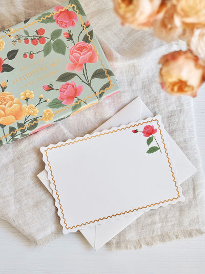Roses Stationery Set - The Cross Decor & Design