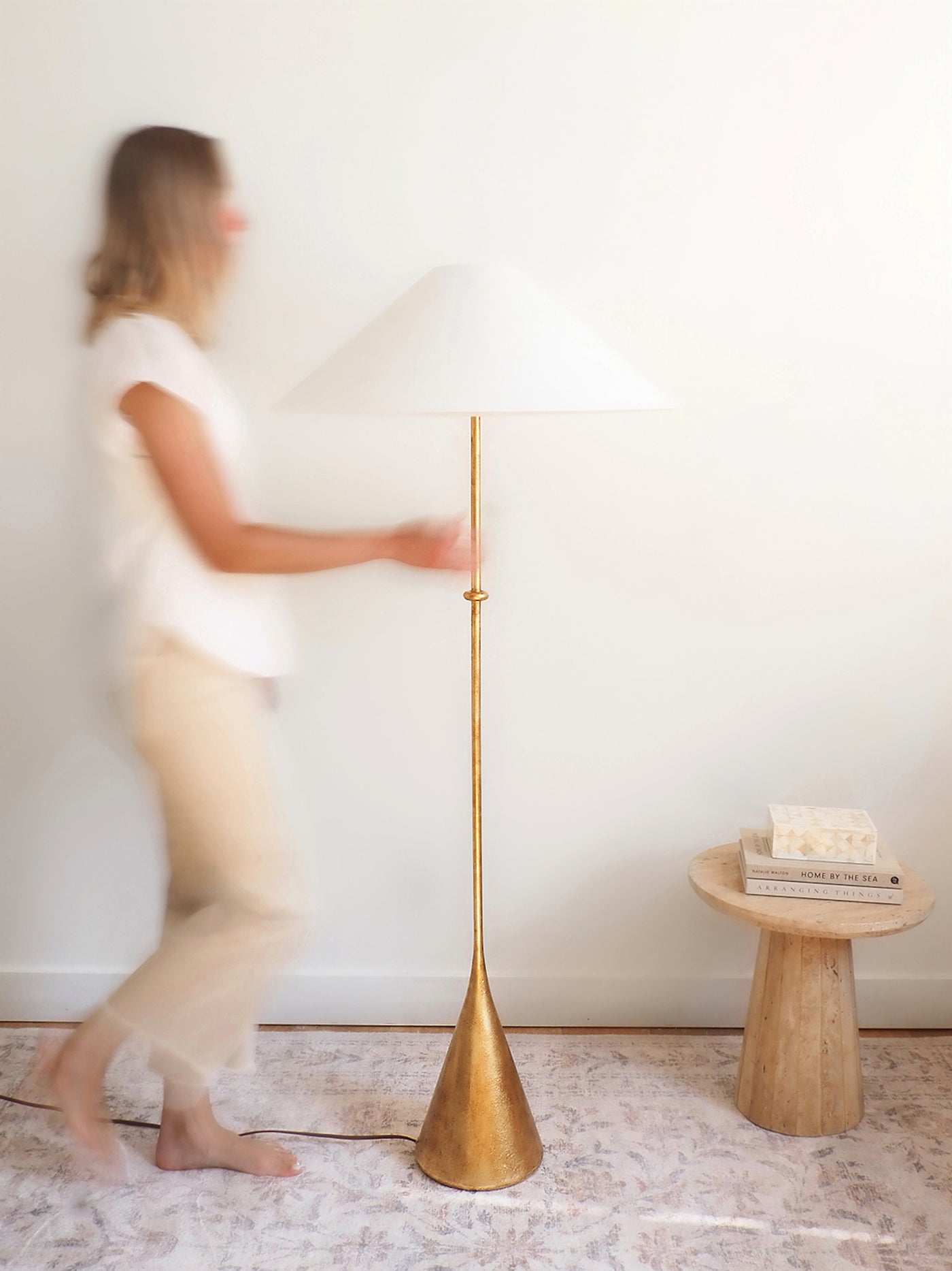 Zealous Gold Floor Lamp - The Cross Decor & Design