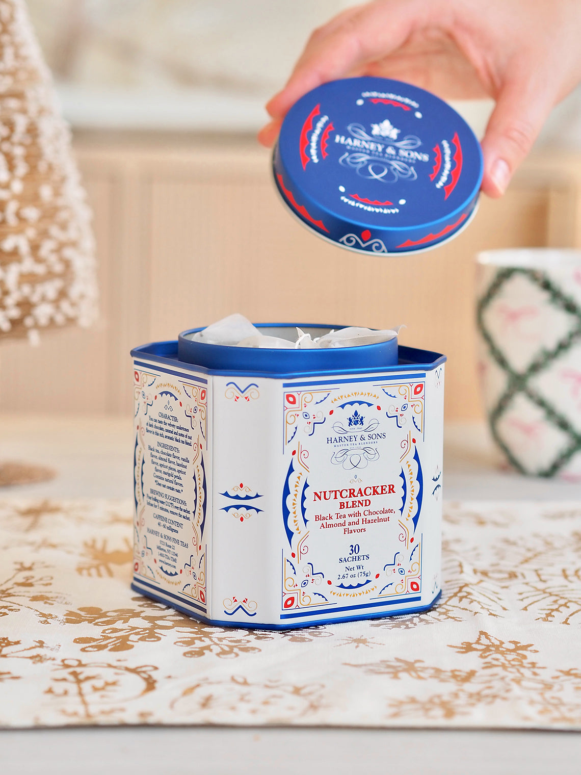 Nutcracker Tea Tin
