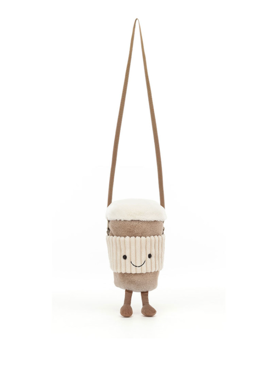 Jellycat Amuseables Coffee-To-Go Bag