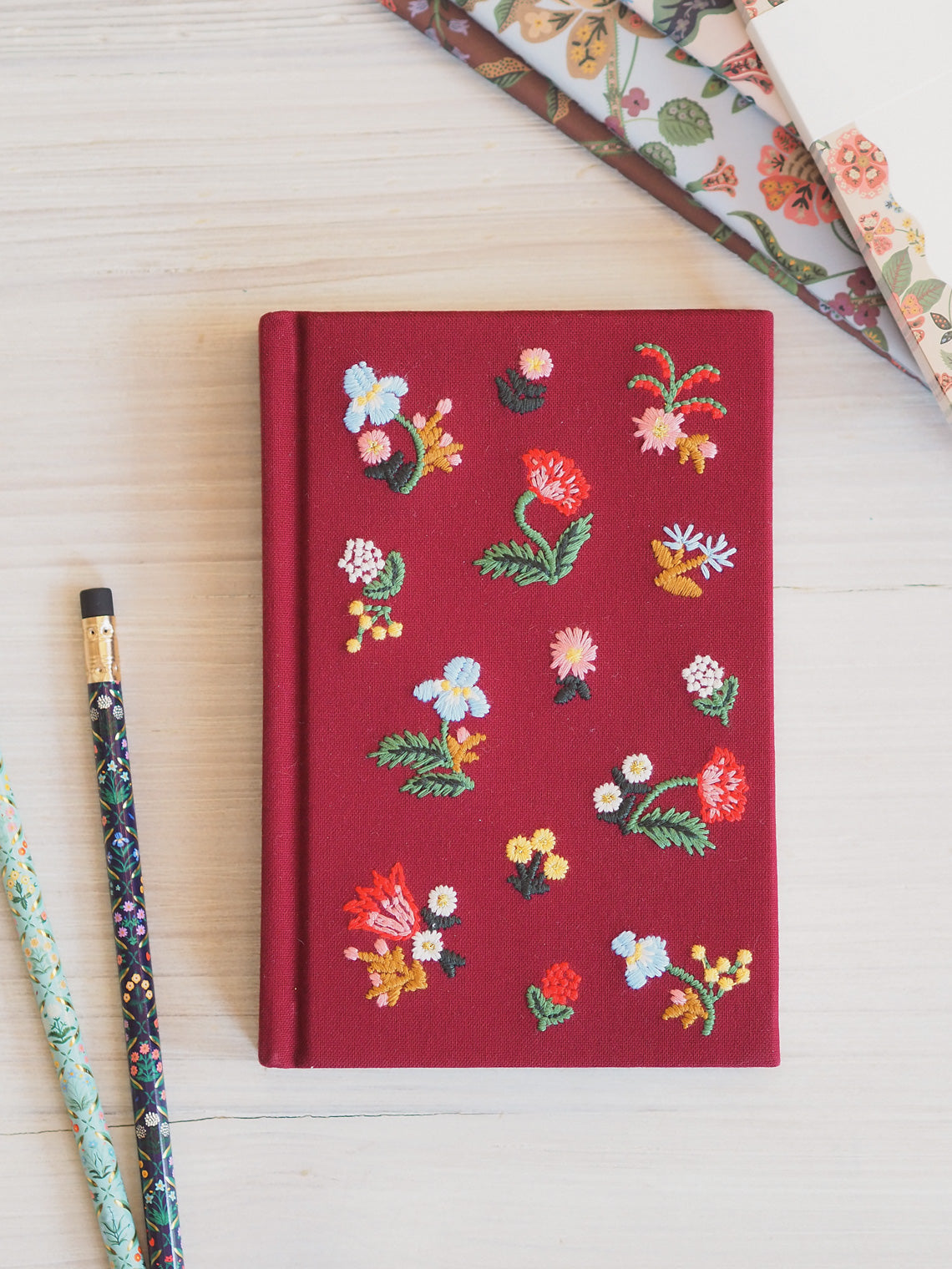 Gracie Mini Embroidered Journal