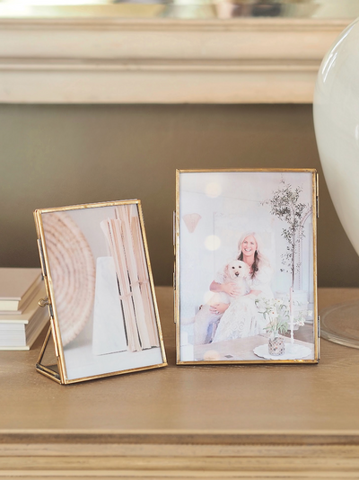 Solène Gold Frame | Rectangle - The Cross Decor & Design