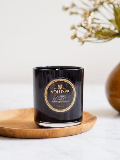 Ambre Lumiere Classic Boxed Candle - The Cross Decor & Design