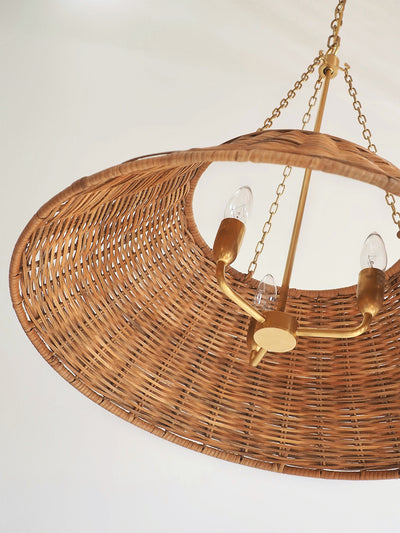 Corrine Woven Pendant - The Cross Decor & Design
