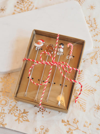 Holiday Icon Cocktail Picks Set