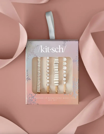 All Dressed Up Rhinestone Bobby Pin Boxed Set