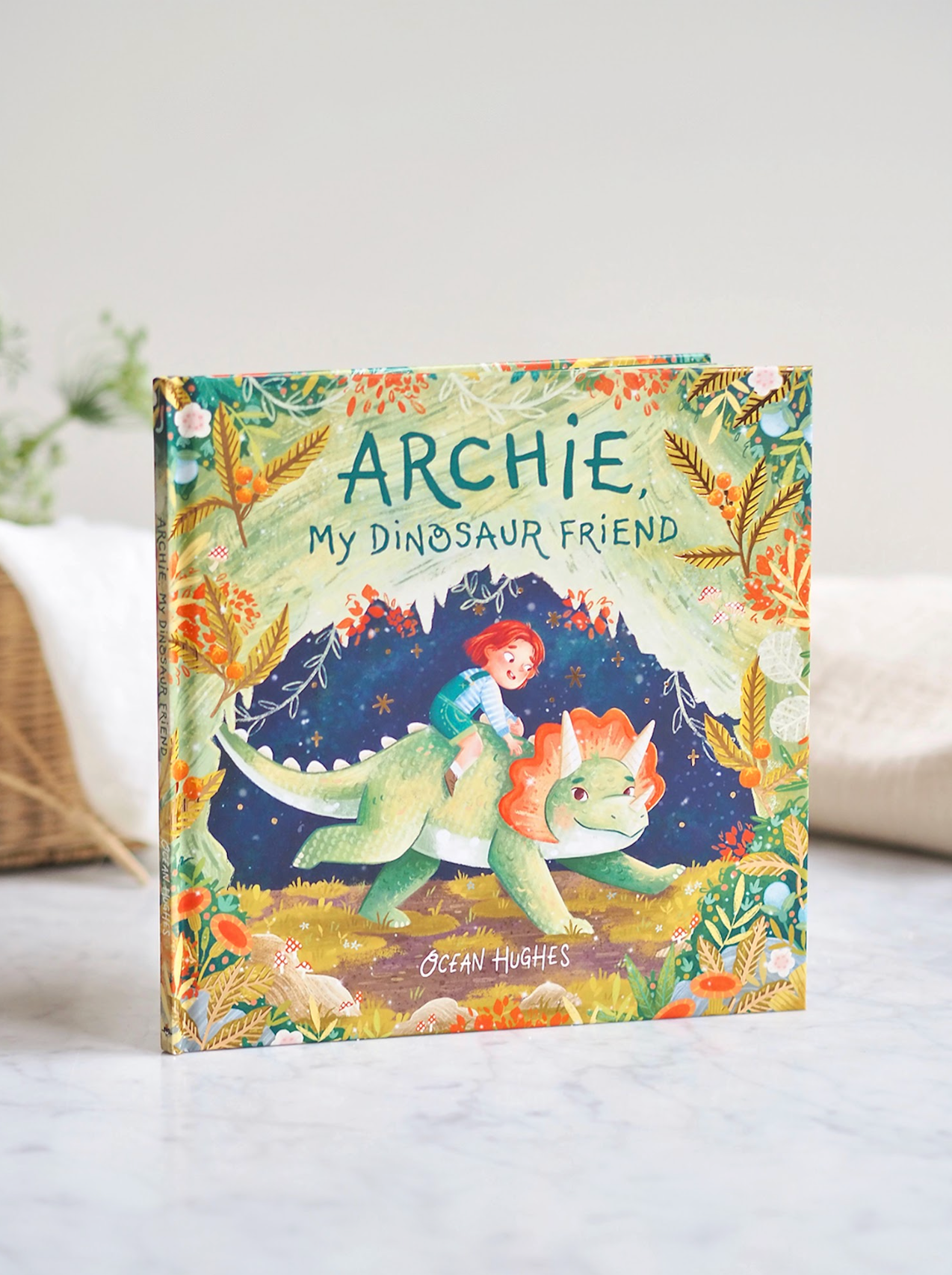 Archie, My Dinosaur Friend Book - The Cross Decor & Design