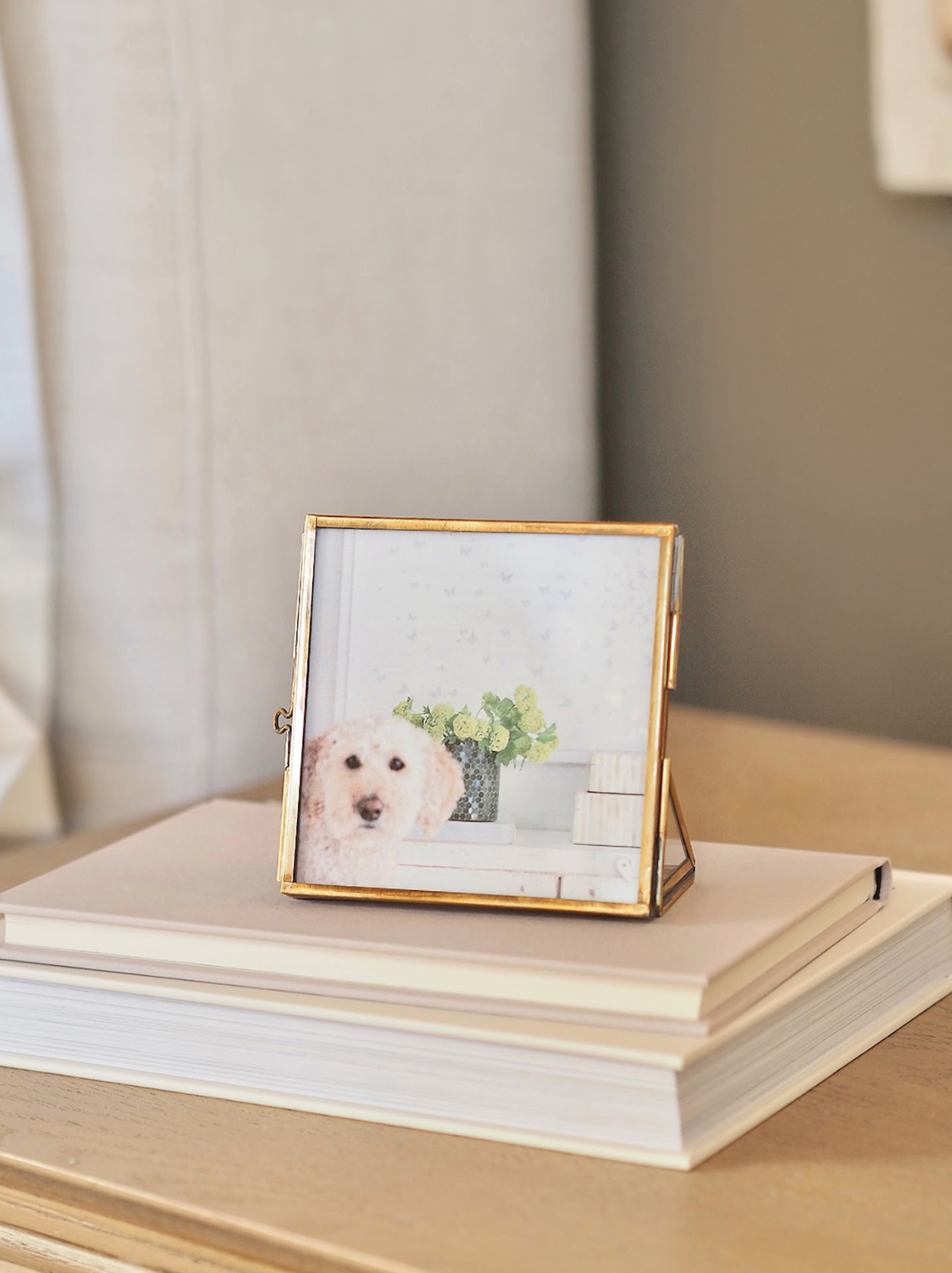 Solène Gold Frame | Square - The Cross Decor & Design