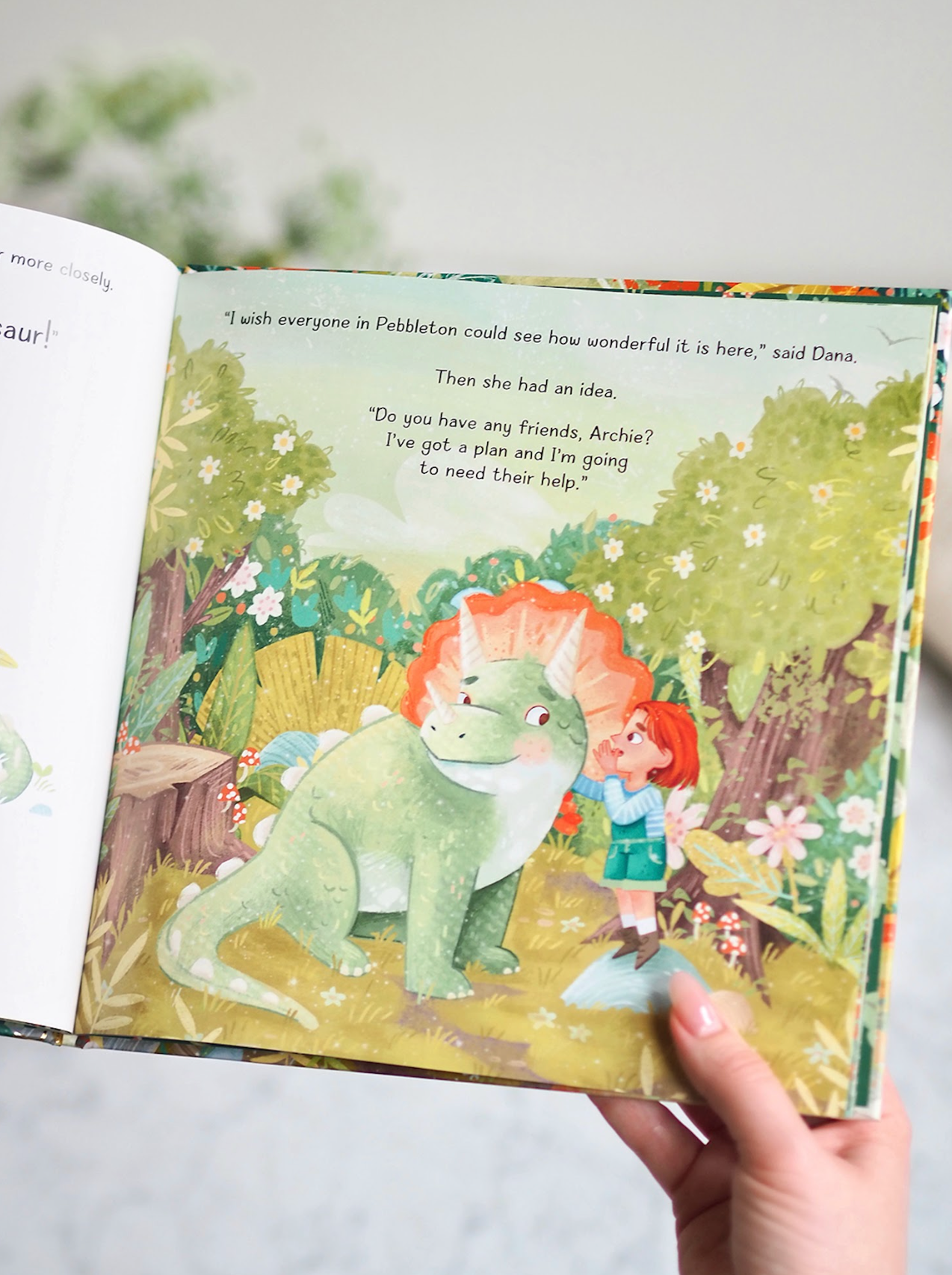 Archie, My Dinosaur Friend Book - The Cross Decor & Design