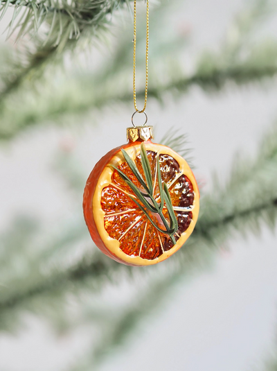 Citrus Spice Ornament | Rosemary Sprig - The Cross Decor & Design