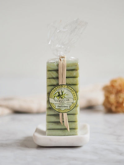 Maître Savonitto Verbena Guest Soaps Set