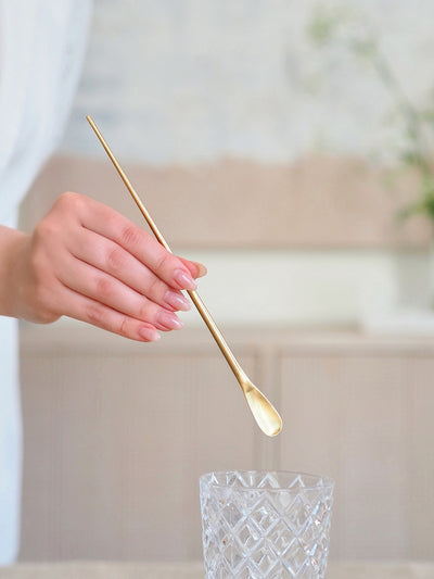Brass Cocktail Spoon - The Cross Decor & Design