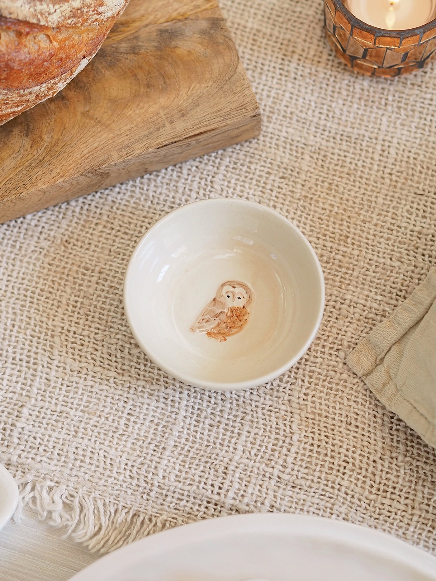 Mini Bowl with Owl