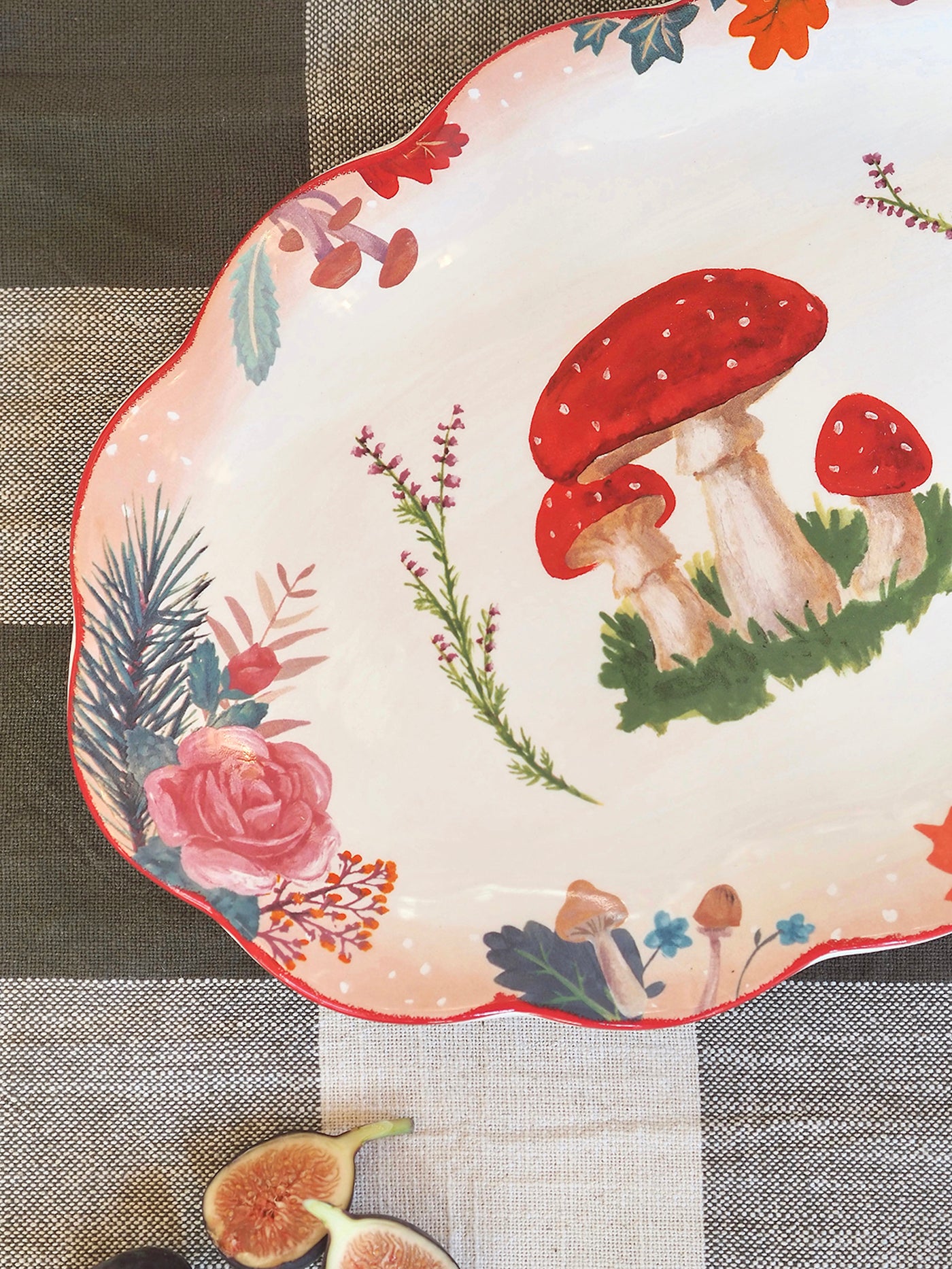 Woodland Flora Oval Platter