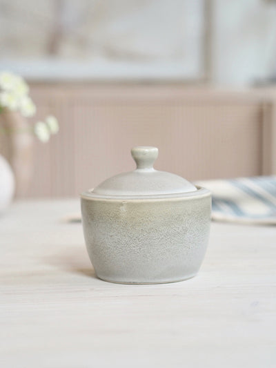 Kiran Sage Sugar Pot - The Cross Decor & Design
