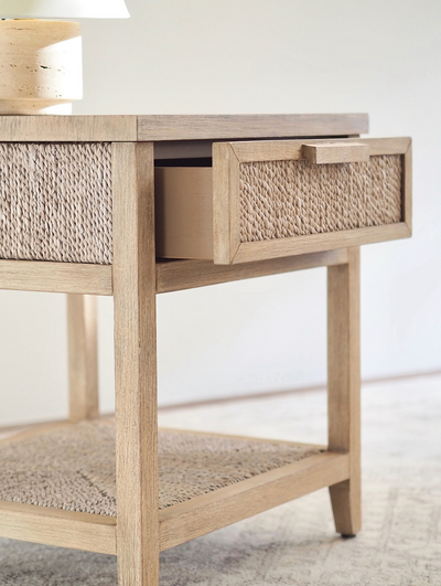 Marella One Drawer Nightstand - The Cross Decor & Design