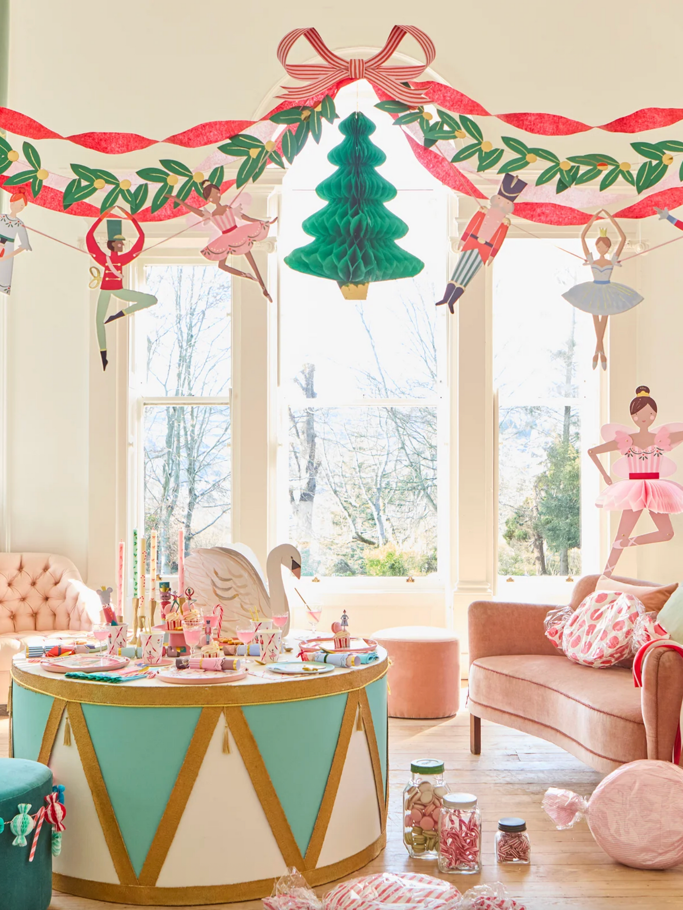 Nutcracker Ballet Garland