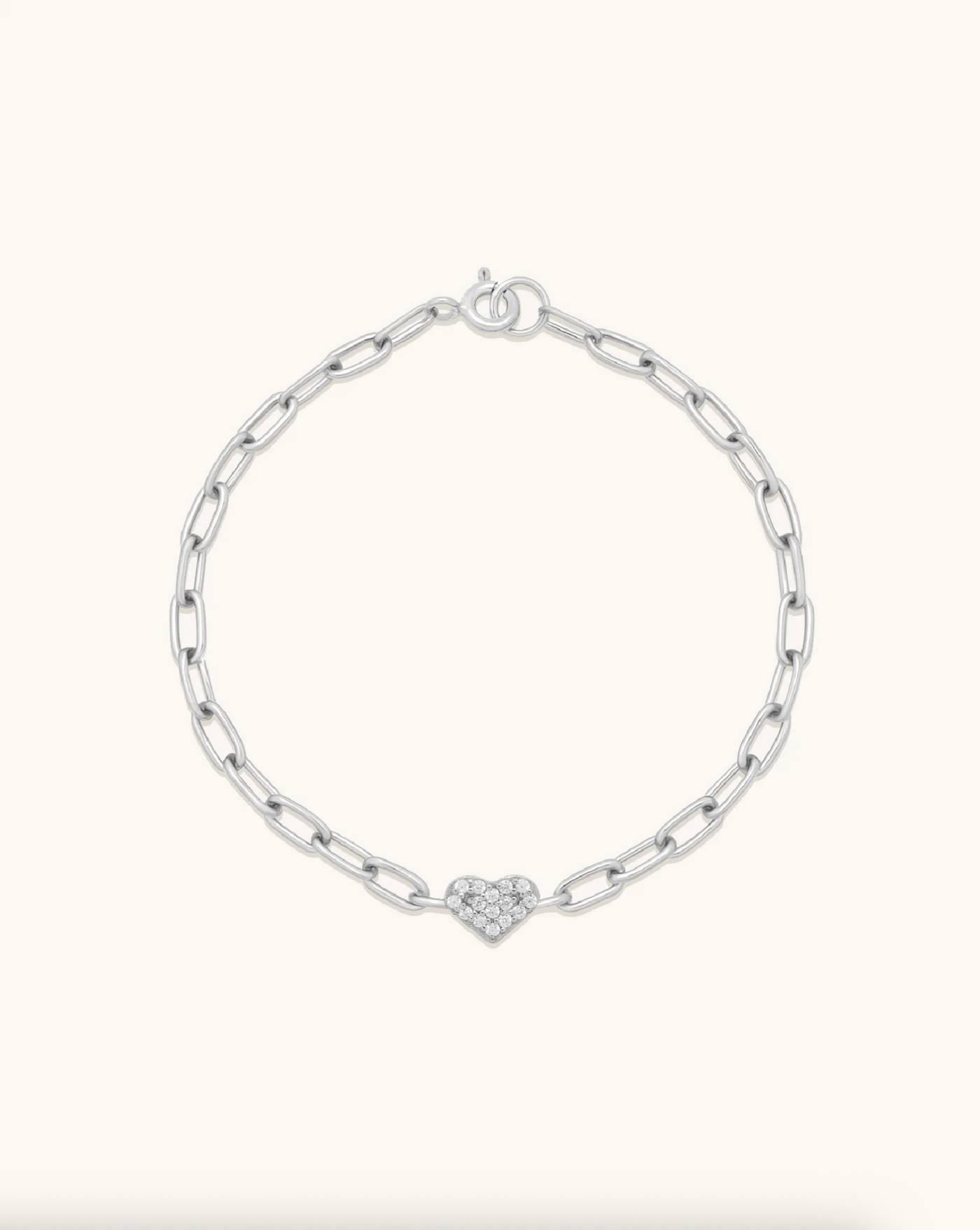 Heart Pavé Bracelet