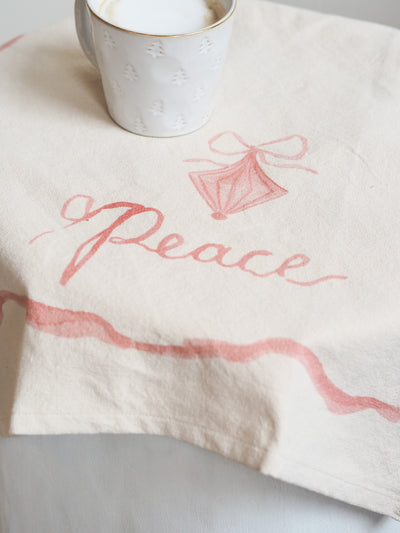 Peace Ornament Tea Towel