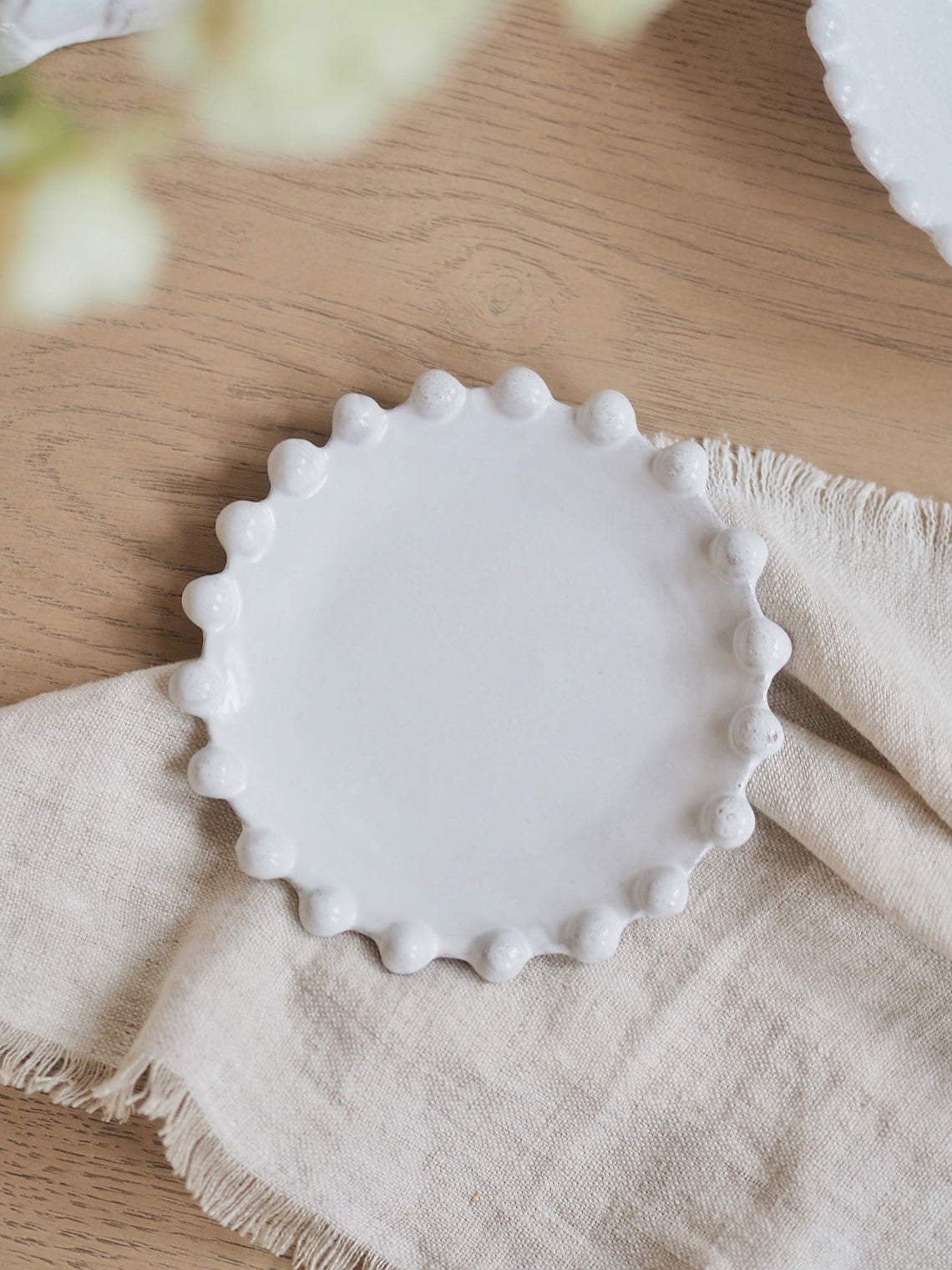 Adélaïde Saucer w/ Large Spheres - The Cross Decor & Design