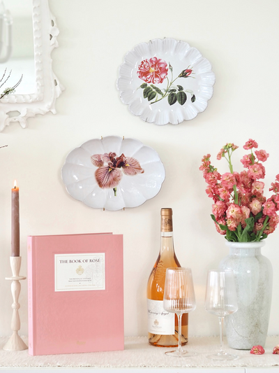 Rose Dinner Plate - The Cross Decor & Design