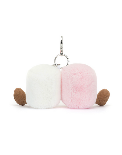 Jellycat Amuseables Pair of Marshmallows Bag Charm