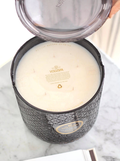 Crisp Champagne 5 Wick Hearth Candle