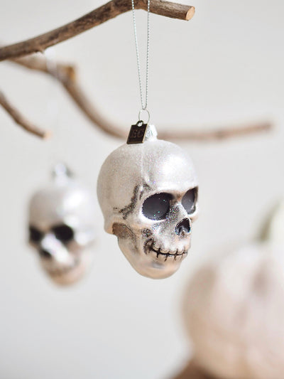 Skully Ornament - The Cross Decor & Design