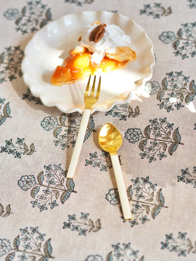 Ivory Luxe Dessert Fork - The Cross Decor & Design