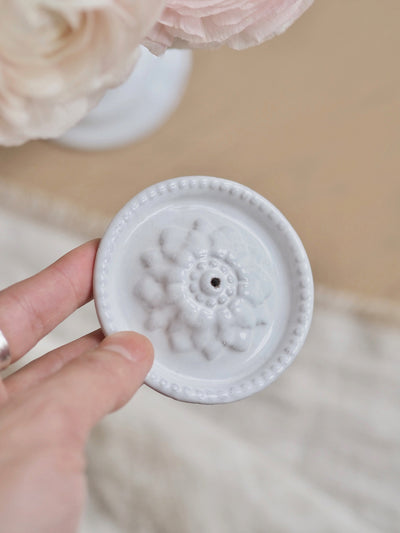 Emilie Pearl Incense Holder - The Cross Decor & Design