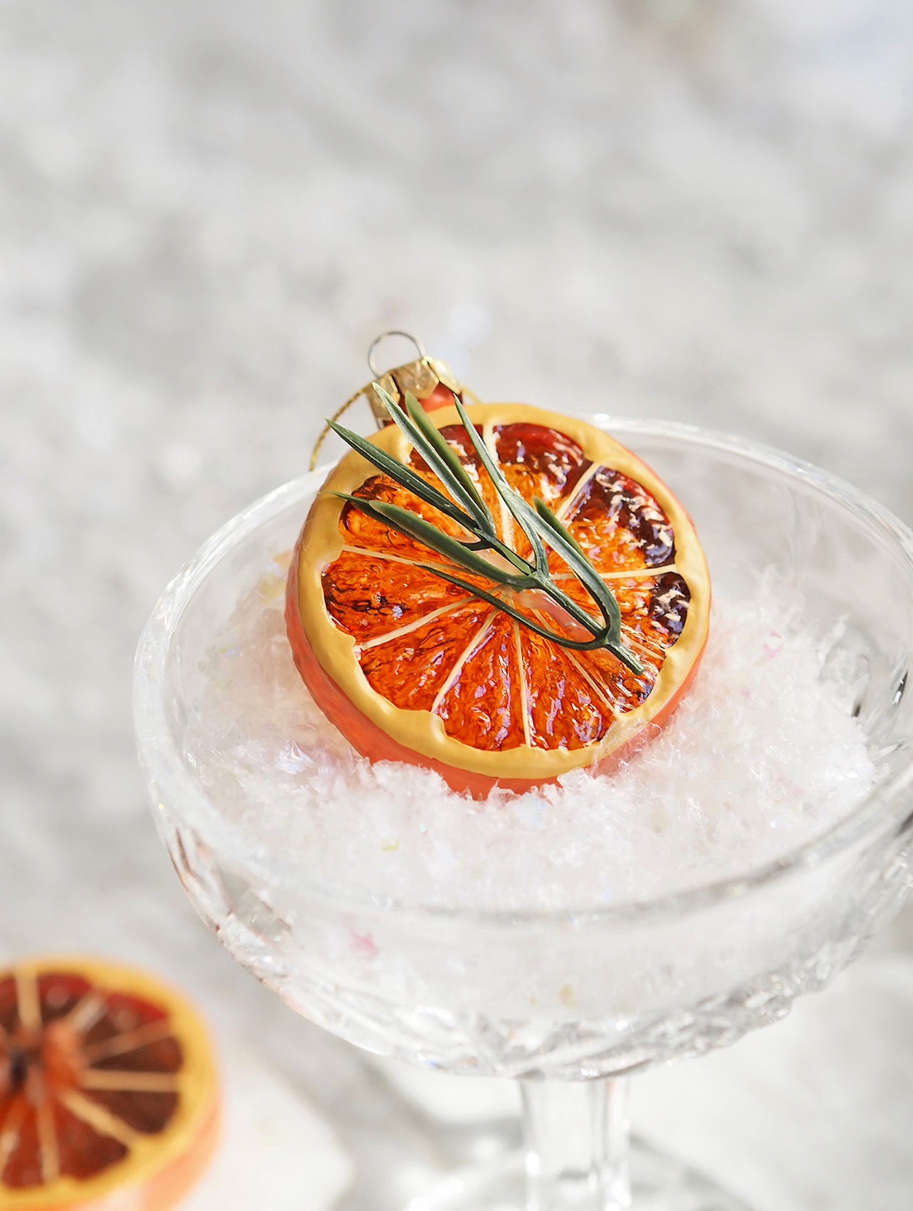 Citrus Spice Ornament | Rosemary Sprig - The Cross Decor & Design