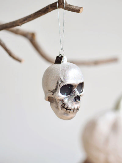 Skully Ornament - The Cross Decor & Design