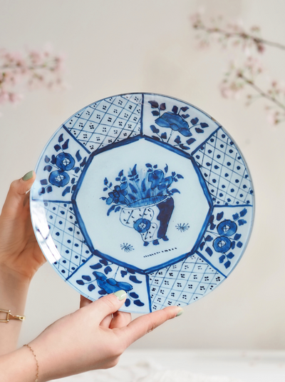 Delft #2 Plate - The Cross Decor & Design