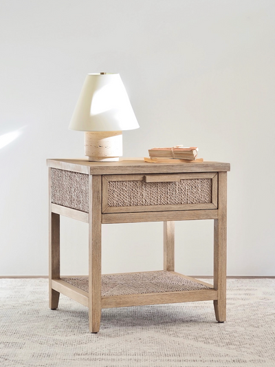 Marella One Drawer Nightstand - The Cross Decor & Design