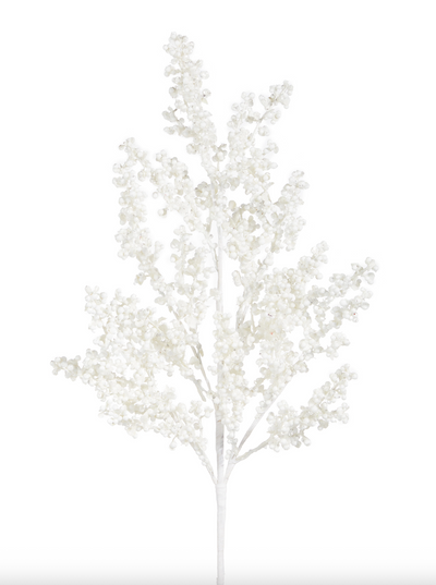Snowy White Berry Stem - The Cross Decor & Design