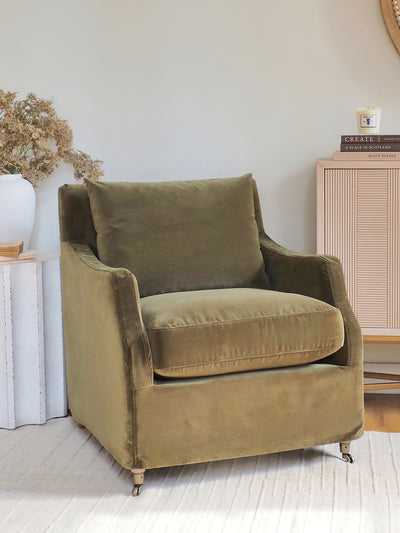 Aiden Slipcover Occasional Chair