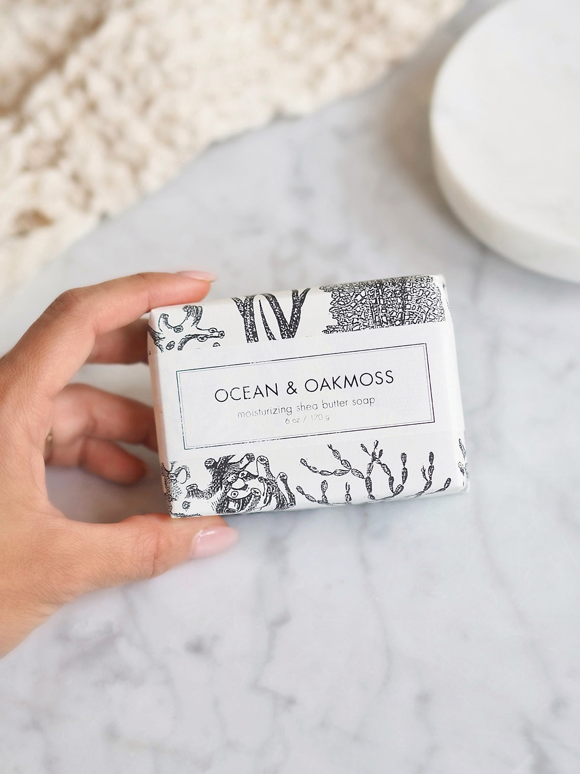 Ocean & Oakmoss Bar Soap - The Cross Decor & Design